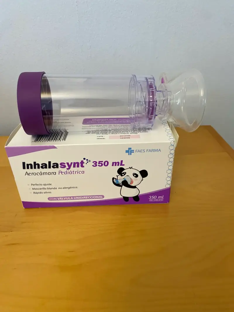Cámara espaciadora inhaladora infantil - 4