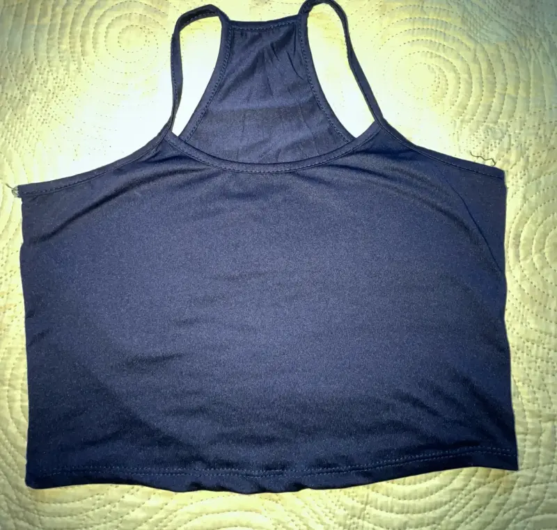 Top deportivo azul marino - 1