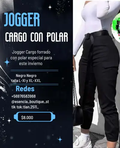 Pantalones impermeables softshell negros - miniatura 2