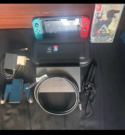 Consola Nintendo Switch con accesorios y 2 juegos - miniatura 2