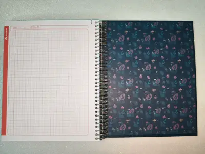 Cuaderno triple, 150 hojas, 5mm,Frozen grande - miniatura 4