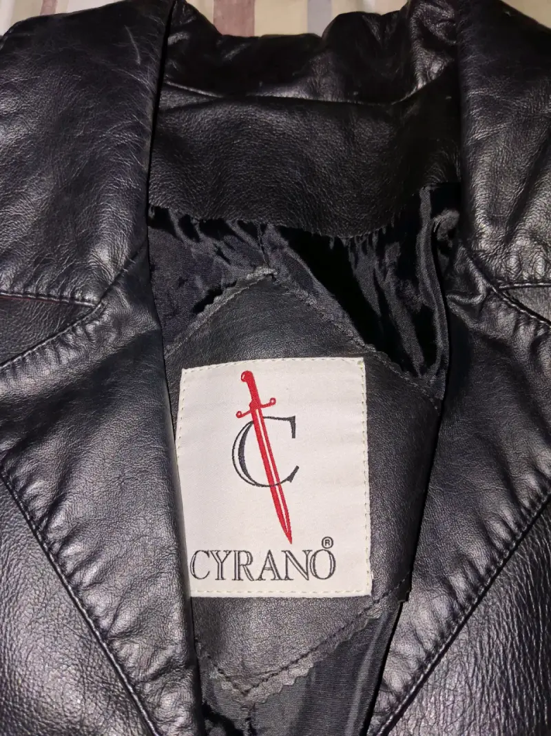 Chaqueta de cuero negro - 2