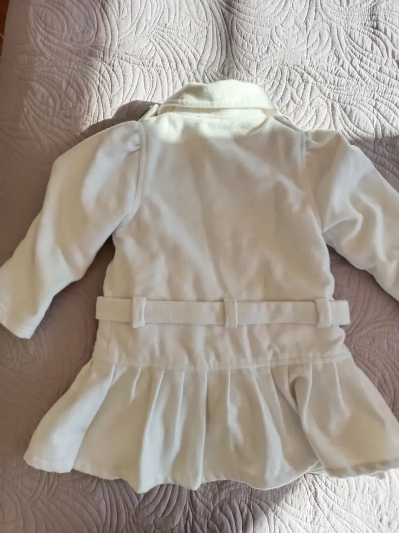Abrigo blanco Limonada talla 3 años para niña - 2
