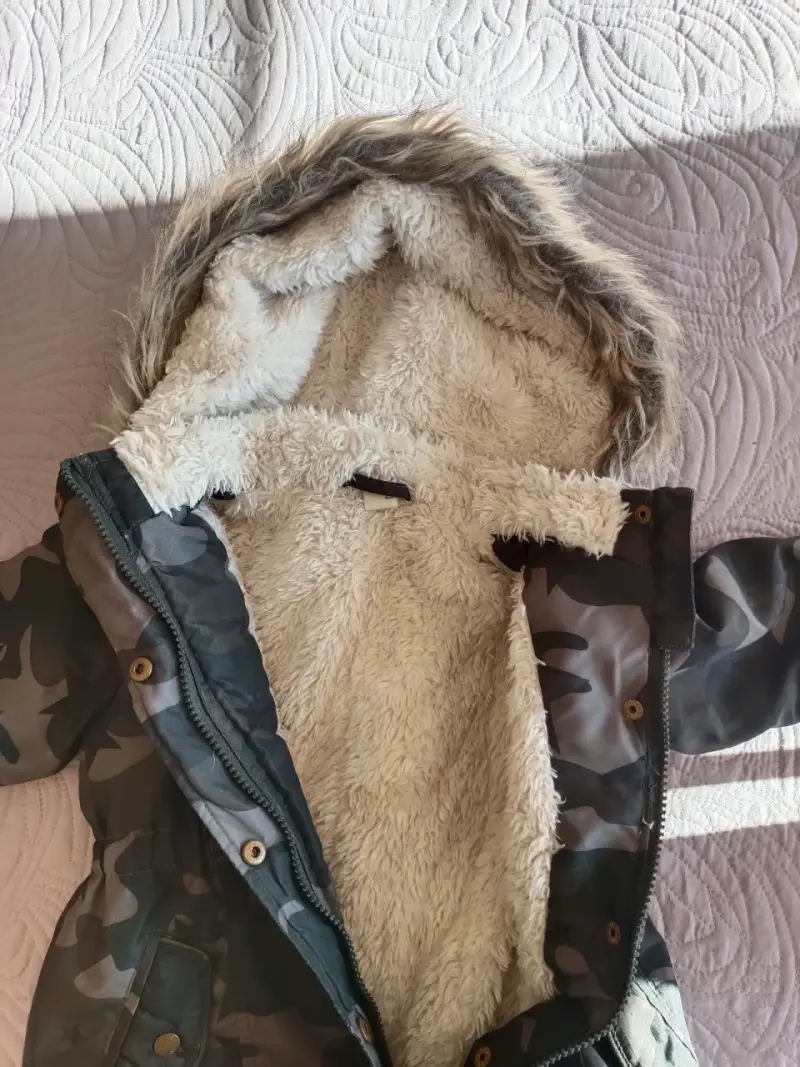 Abrigo camuflado con capucha - 3