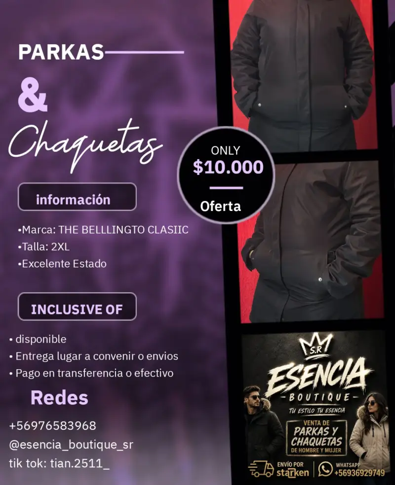 Parka marca Amisu talla 34 - 6