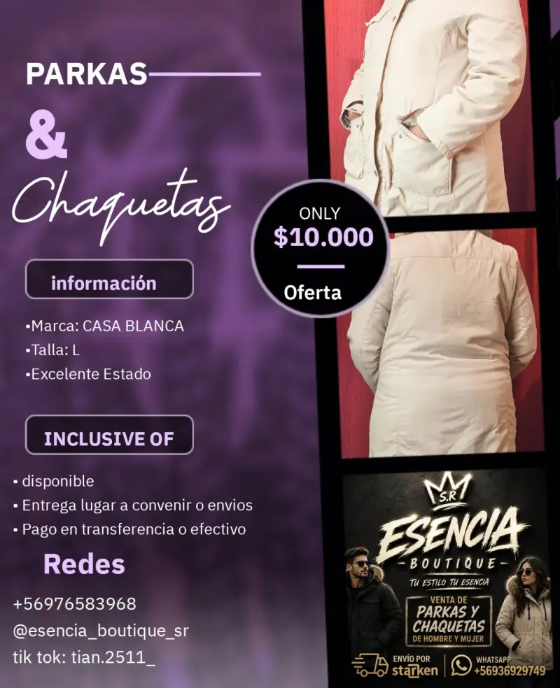 Parka Outdoor Performance blanca - 2