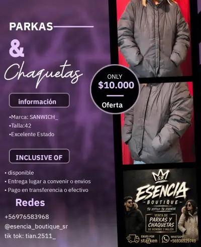 Parka Outdoor Performance blanca - miniatura 6