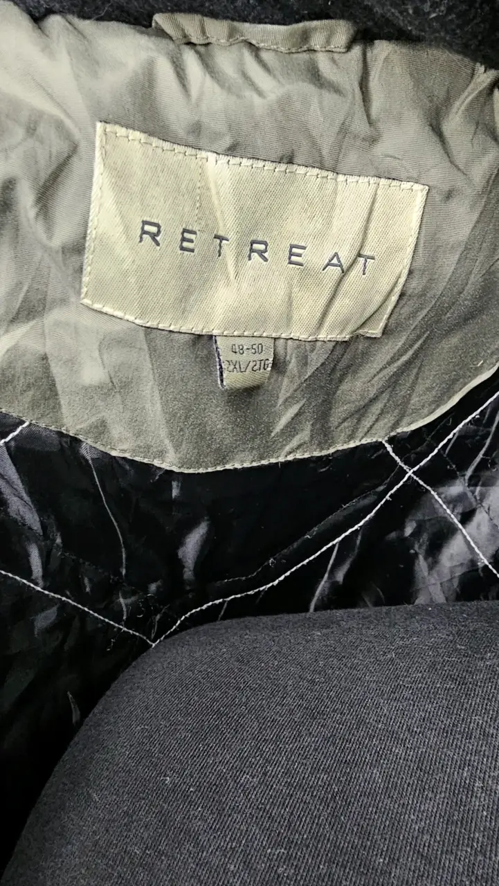 Chaqueta verde con capucha de hombre xxl - 2