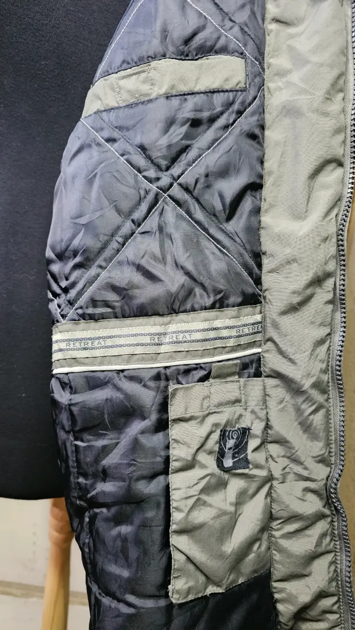 Chaqueta verde con capucha de hombre xxl - 3