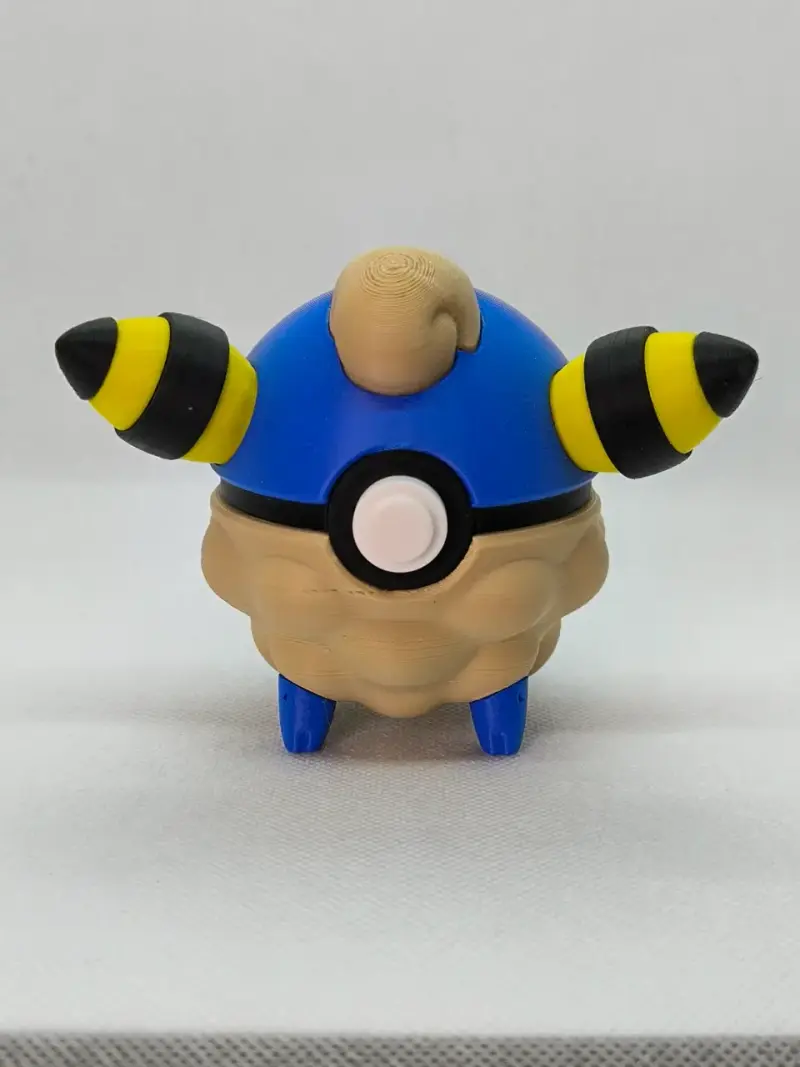 Pokeball Mareep Shiny - Replica de Colección - 1