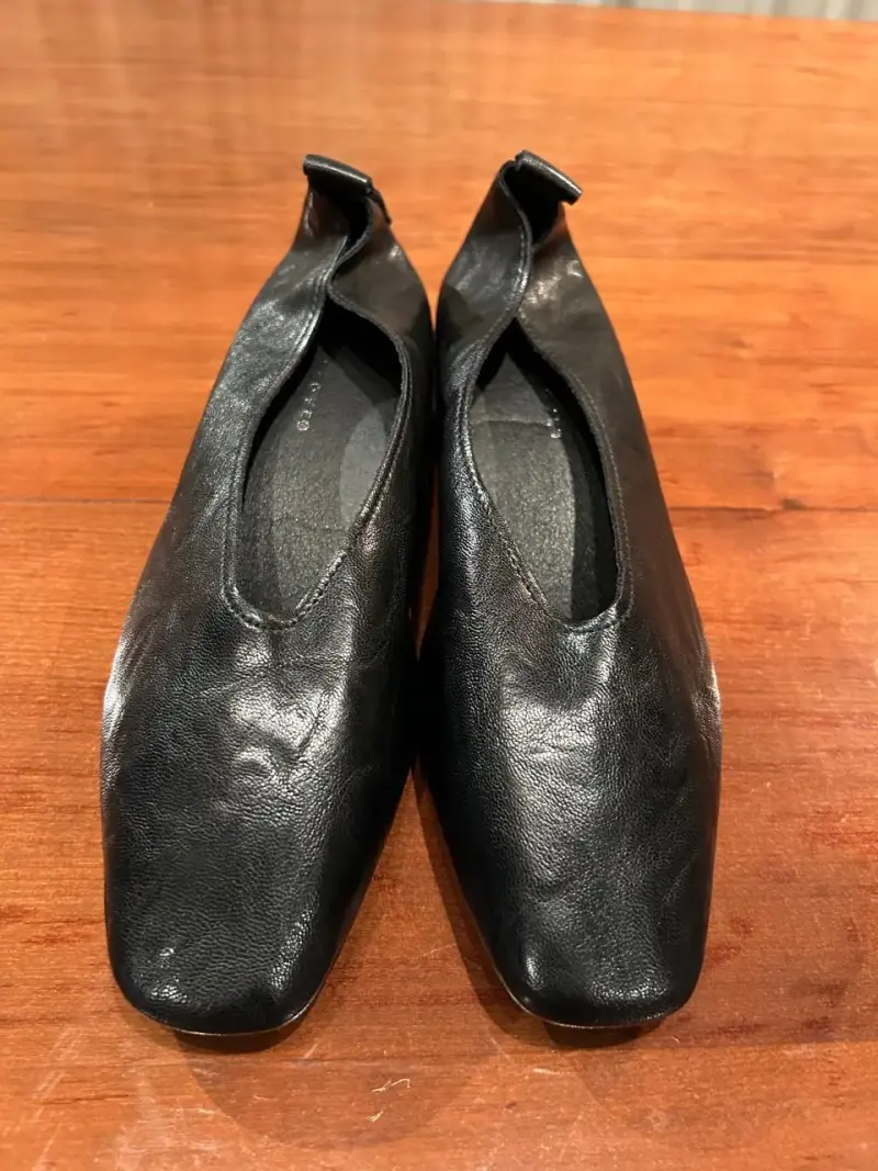 Zapatos negros 100% cuero. Nuevos. (24,5cms) - 3