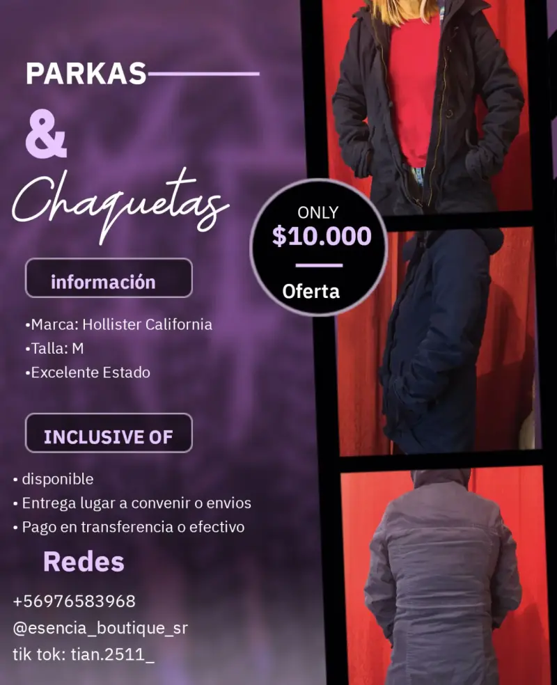 Parka roja Bonmaché talla S - 5