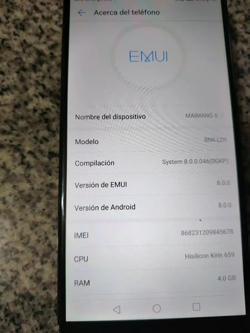 Smartphone Huawei pantalla grande - 4