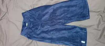 Pantalones azules de felpa talla 12 a 18 meses - miniatura 1
