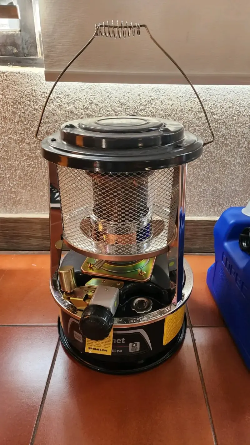 Estufa a parafina Sindelen Sunnymet EP-520NG 2500W - 2