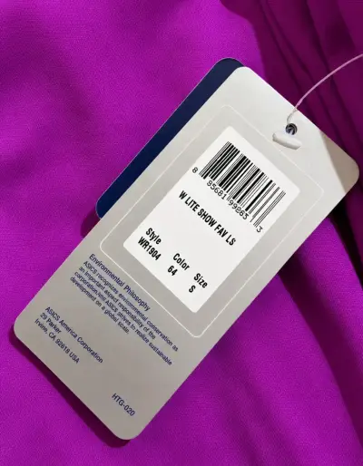 Polera deportiva Asics morada - miniatura 6