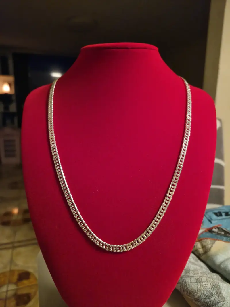 Cadena de plata elegante - 2