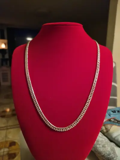 Cadena de plata elegante - miniatura 2