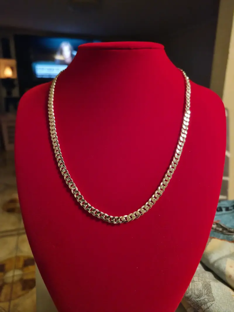 Cadena de plata elegante - 3
