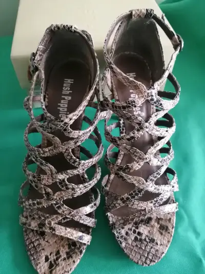 Sandalias de tacón animal print - miniatura 2