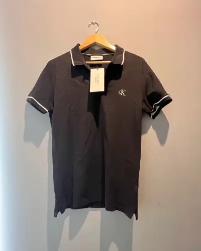 Polera polo Calvin Klein original manga corta slim - miniatura 1