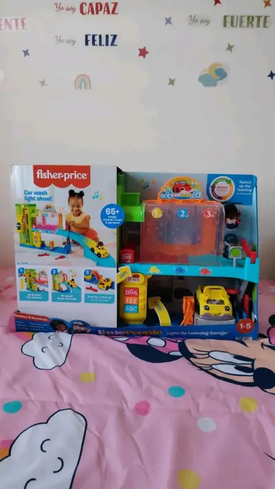 Garaje didáctico Fisher-Price - miniatura 1