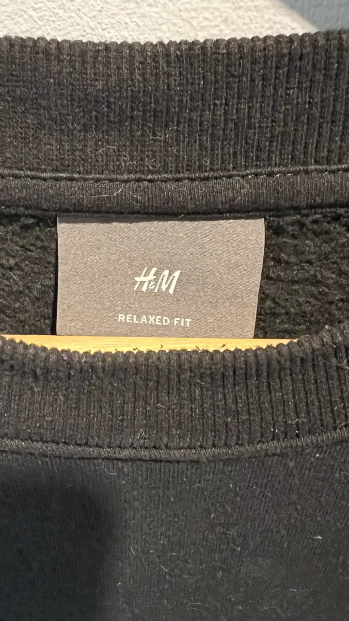 Polerón H&M fleece talla S hombre relaxed fit - 3