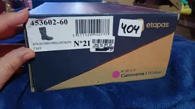 Botas Colloky Etapas Niña Talla 21 Café – Excelent - miniatura 3