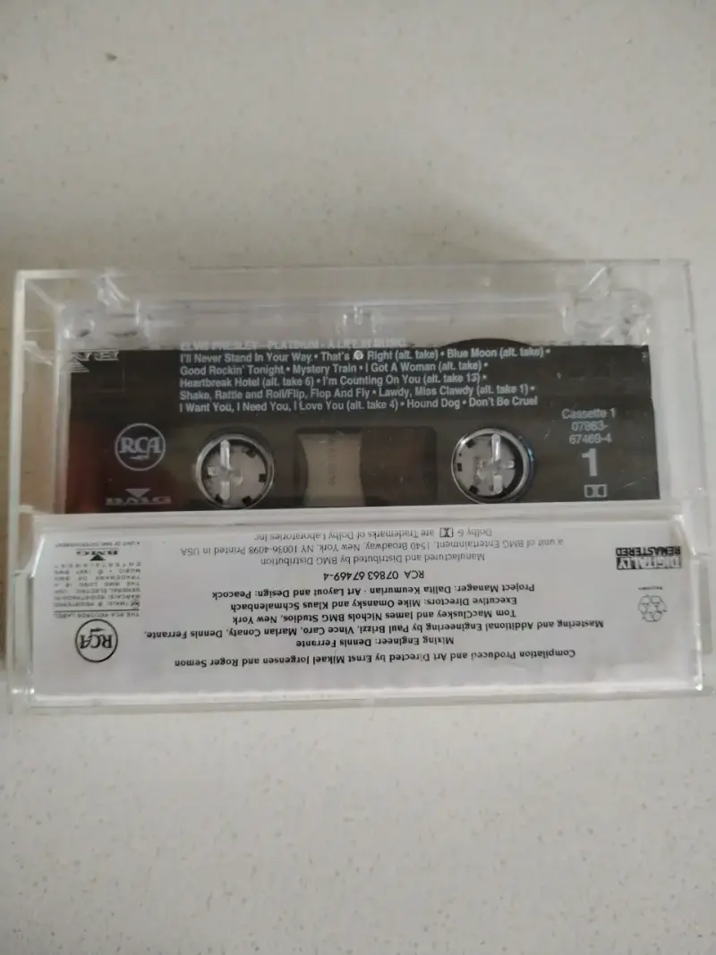 Colección de cassettes vintage Elvis - 3