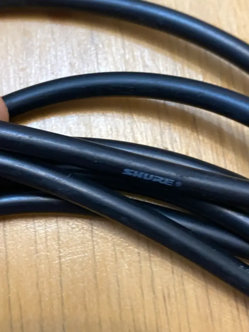 Cable Shure XLR de 5 metros - 2