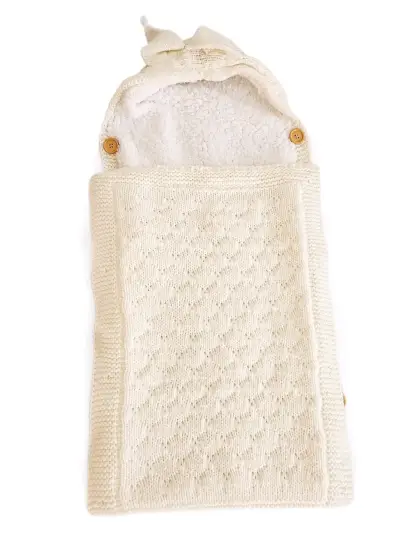 Saco de Dormir Tejido para Bebé con sherpa - miniatura 1