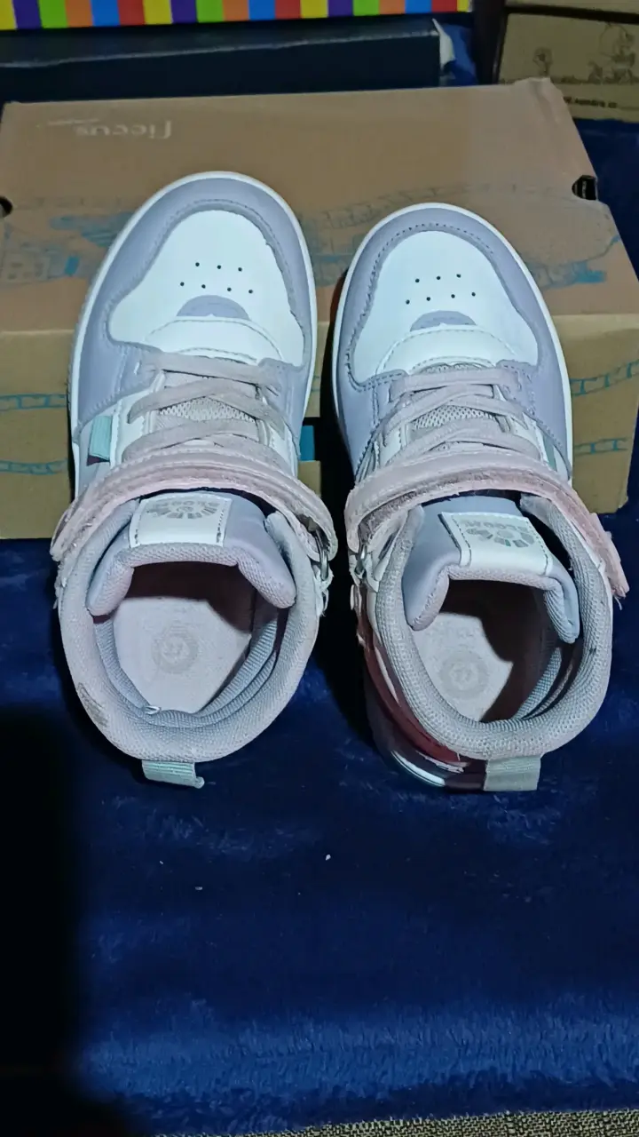 Zapatillas Explorer Ficcus Niña Talla 27 Lila / Bl - 2