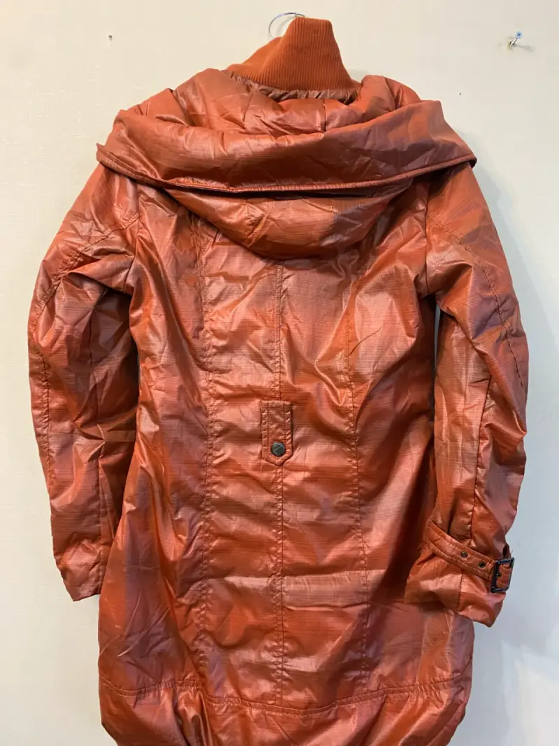🧥 Parka larga acolchada Aixiayue XS color cobre - 3