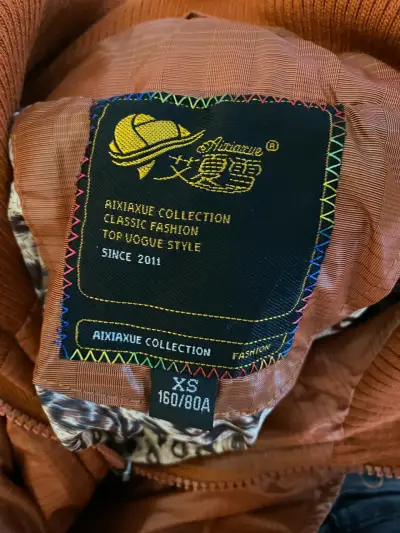 🧥 Parka larga acolchada Aixiayue XS color cobre - miniatura 4