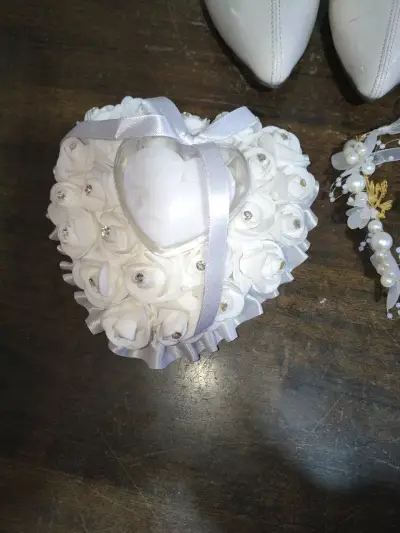 Vestido de novia encaje blanco - miniatura 3