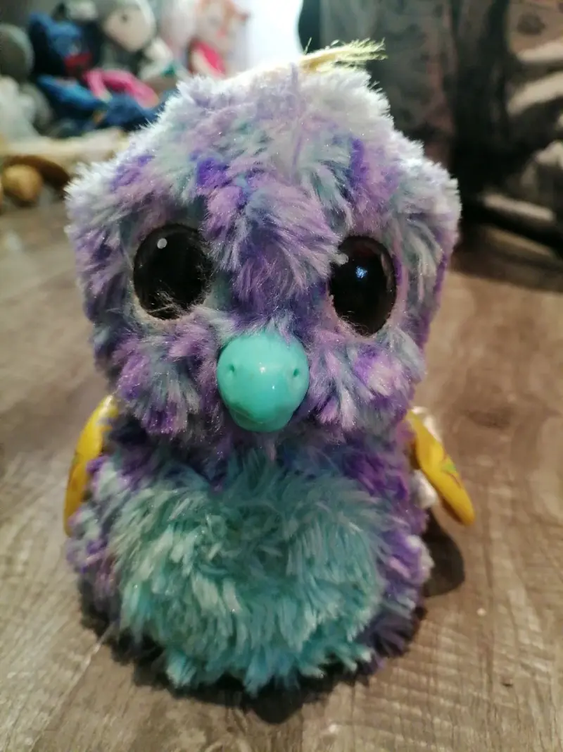 Hatchimals Tiggerette Peluche 5" Alas Amarillas - 1