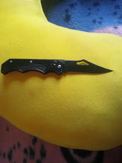 Cuchillo plegable W86 negro - miniatura 2