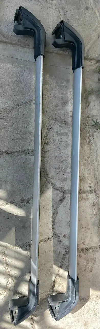 Barras de techo para auto plateadas - miniatura 3