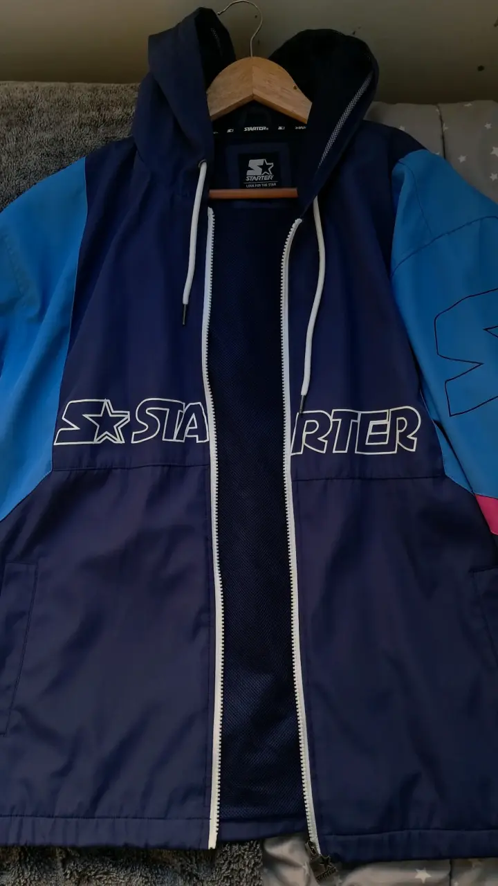 Chaqueta deportiva Starter azul - 3