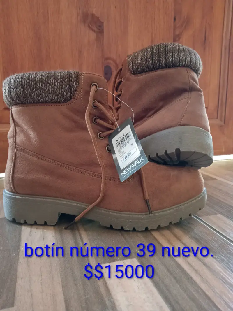 Botas marrones nuevas talla 39