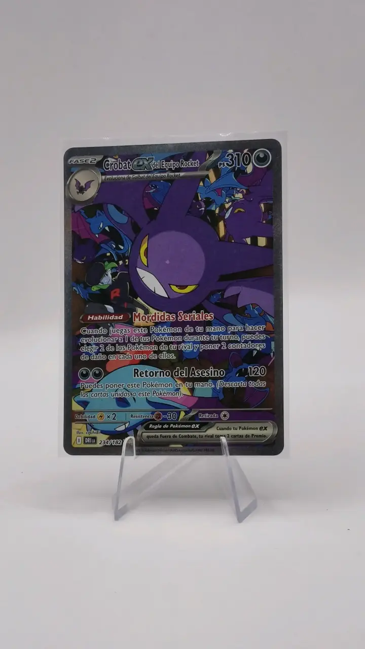 Carta Crobat EX del Equipo Rocket - 1