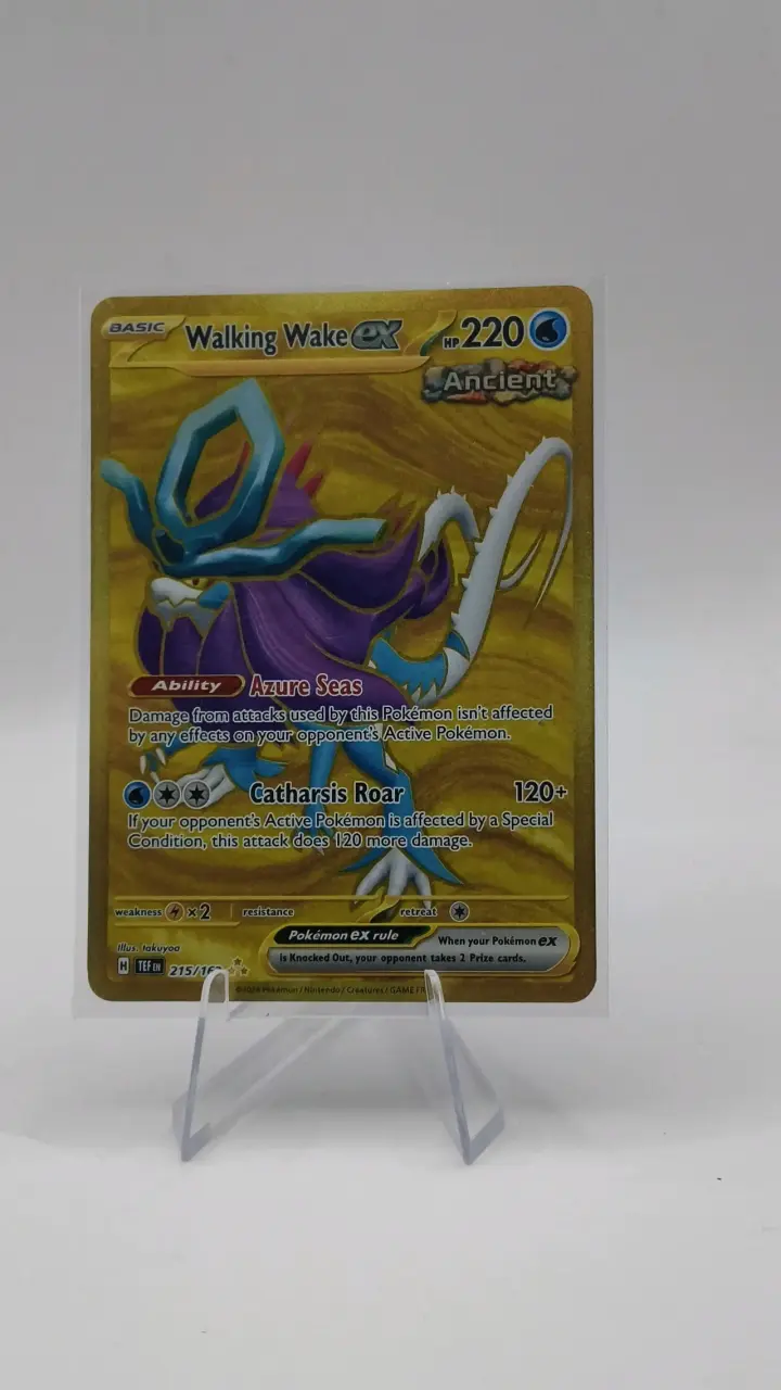 Carta Pokémon Walking Wake ex - 1