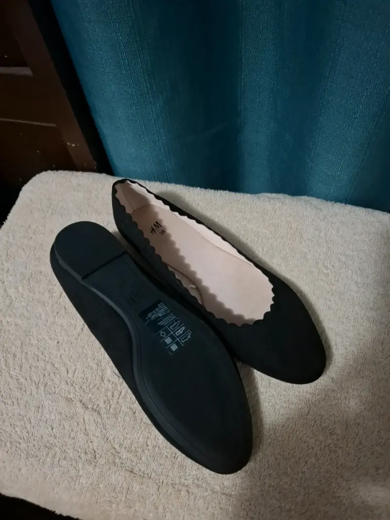 Zapatos planos negros mujer - 2