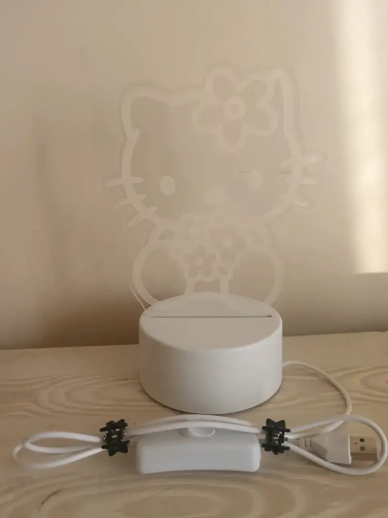 Lámpara decorativa Hello Kitty
