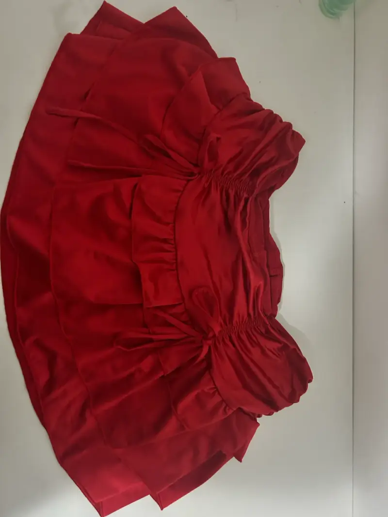 Falda short roja - 3