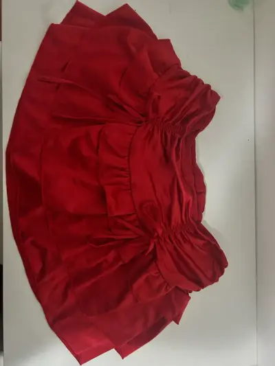Falda short roja - miniatura 4