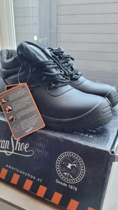Zapatos de seguridad negros TALLA 43 - miniatura 3