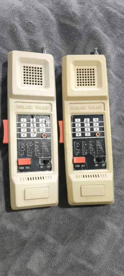 Walkie Talkie Vintage, Años 80's, Funcionando - miniatura 1