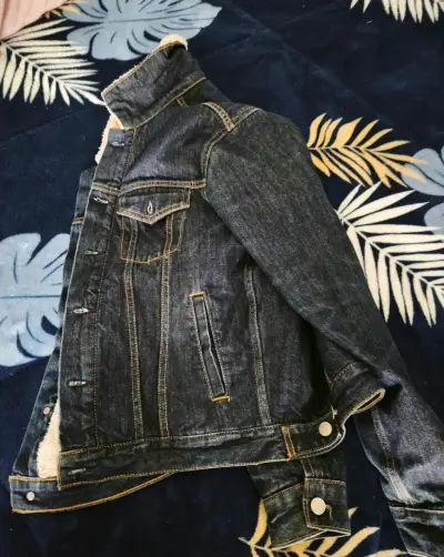 Chaqueta de mezclilla azul - miniatura 3