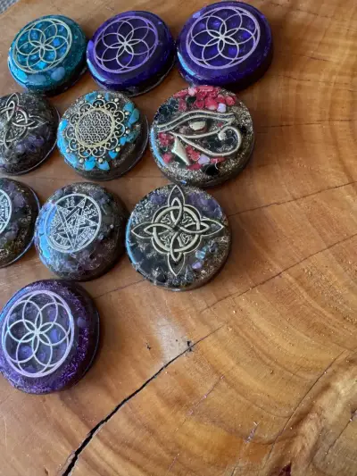 Orgones por mayor, surtidos en diseño, tamaño 4 cm - miniatura 2